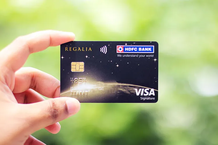 HDFC Regalia Credit Card.